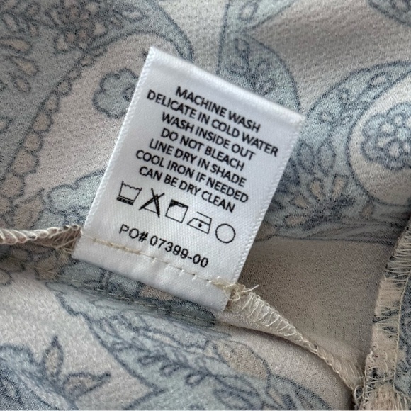 Show Me Your Mumu Dress Carrie Collared Cool Paisley Print Size M - Picture 12 of 16